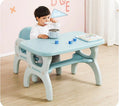 Kids Learning Desk and Chair Set Blue P582775