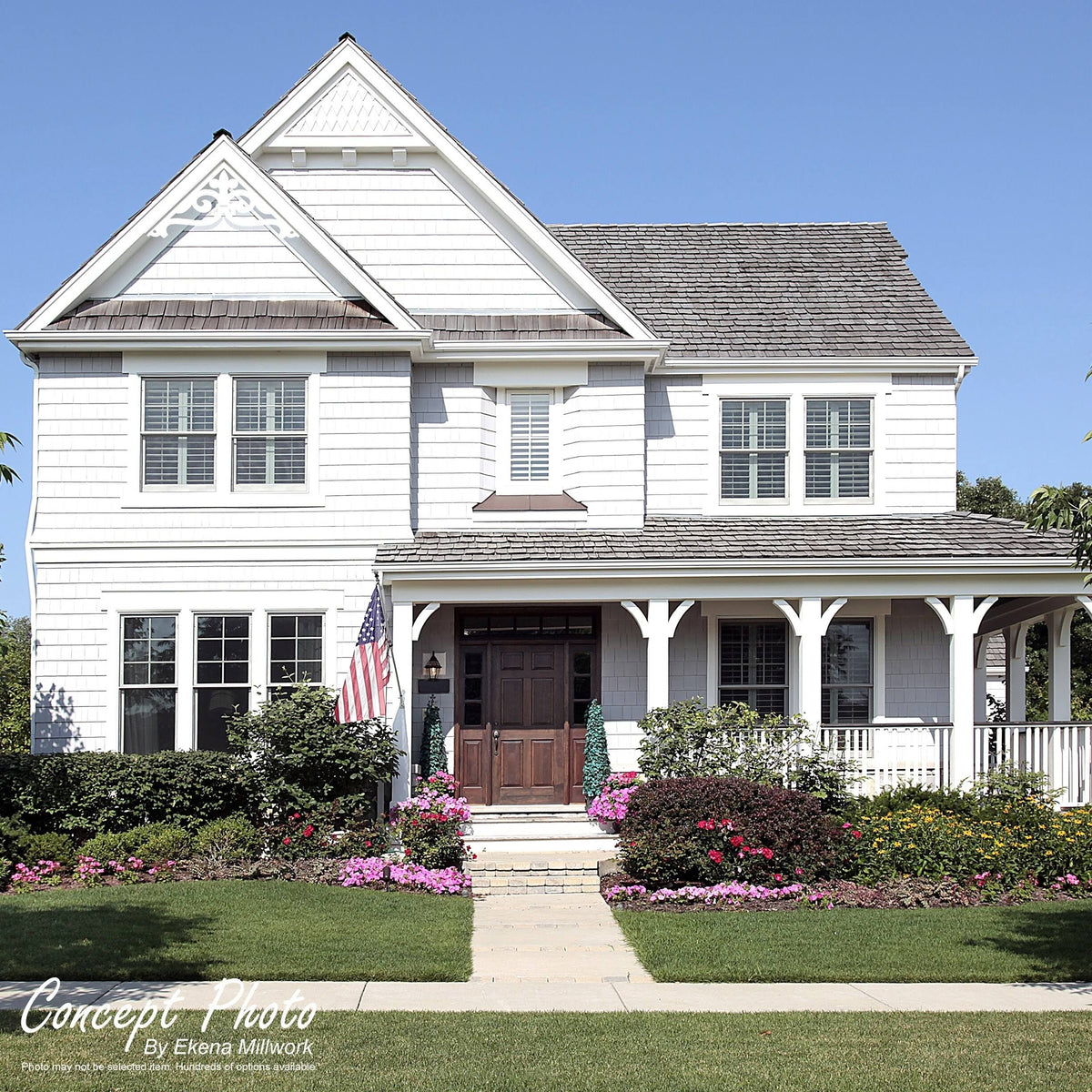 PVC Gable Pediment S318