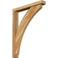 Rough Sawn Western Red Cedar Bracket with Offset Brace F85897